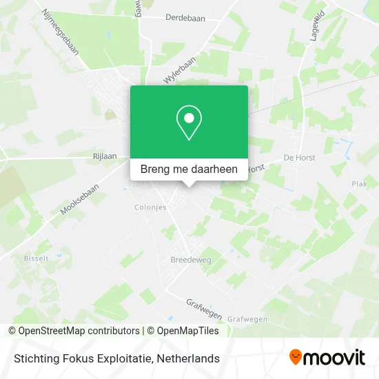 Stichting Fokus Exploitatie kaart