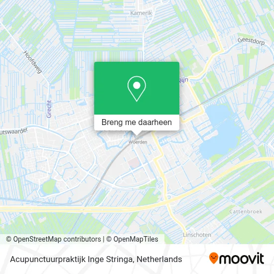 Acupunctuurpraktijk Inge Stringa kaart