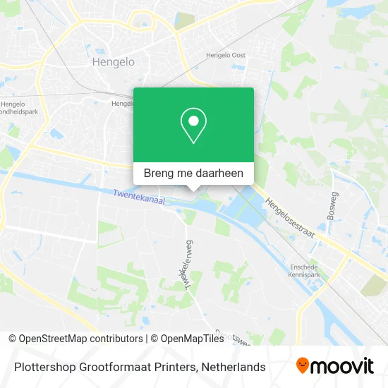 Plottershop Grootformaat Printers kaart