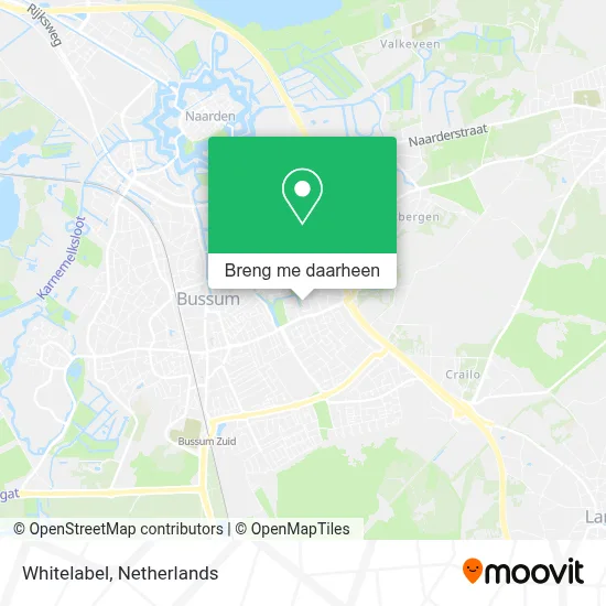Whitelabel kaart