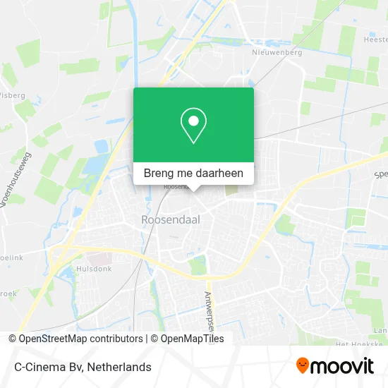 C-Cinema Bv kaart