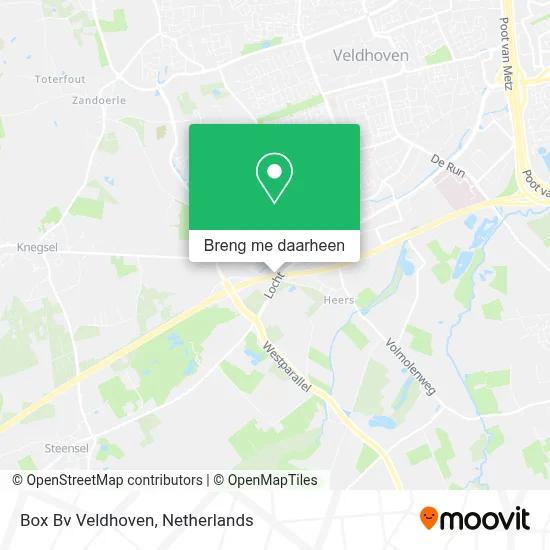 Box Bv Veldhoven kaart