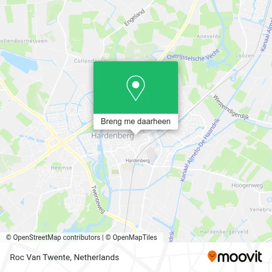 Roc Van Twente kaart