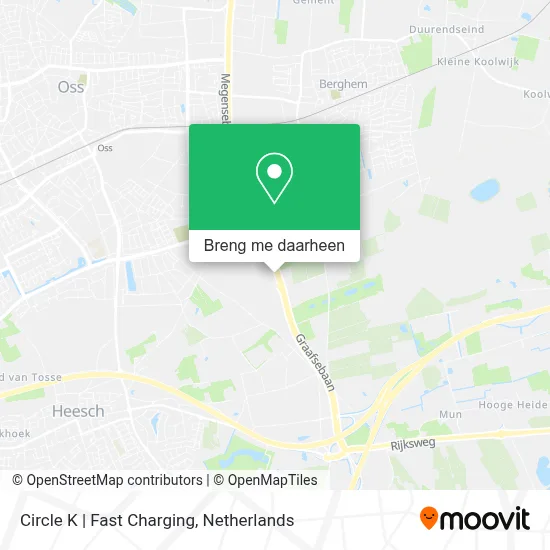 Circle K | Fast Charging kaart