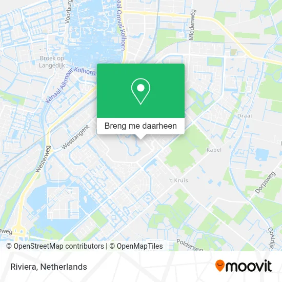Riviera kaart