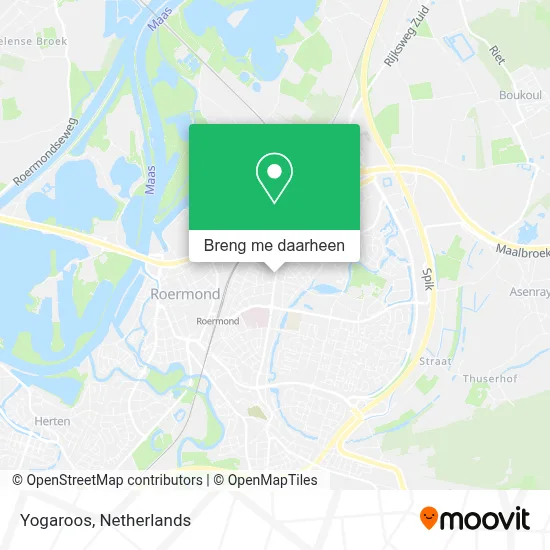Yogaroos kaart