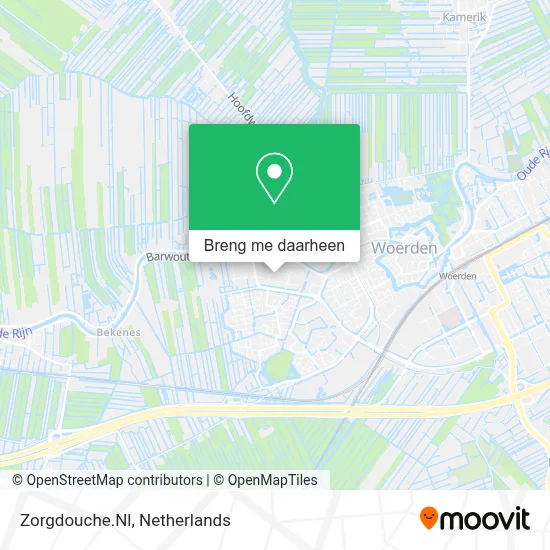 Zorgdouche.Nl kaart