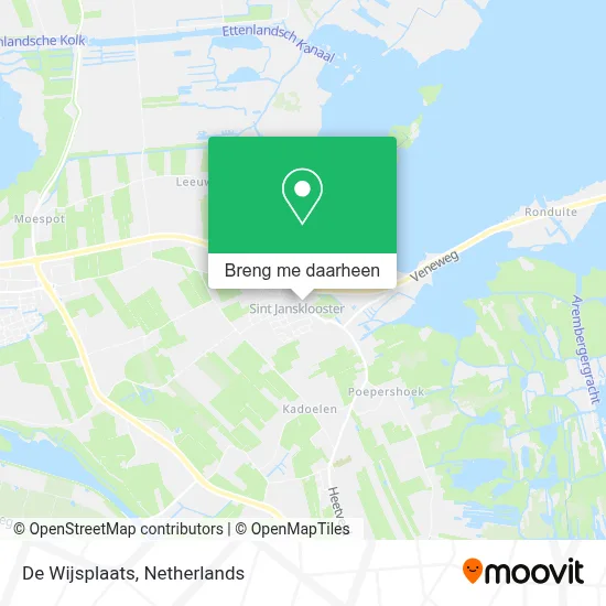 De Wijsplaats kaart