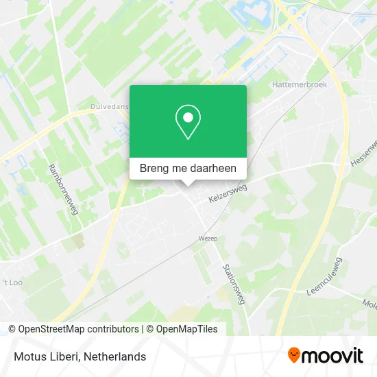 Motus Liberi kaart