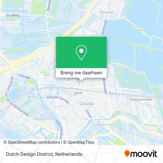 Dutch Design District kaart