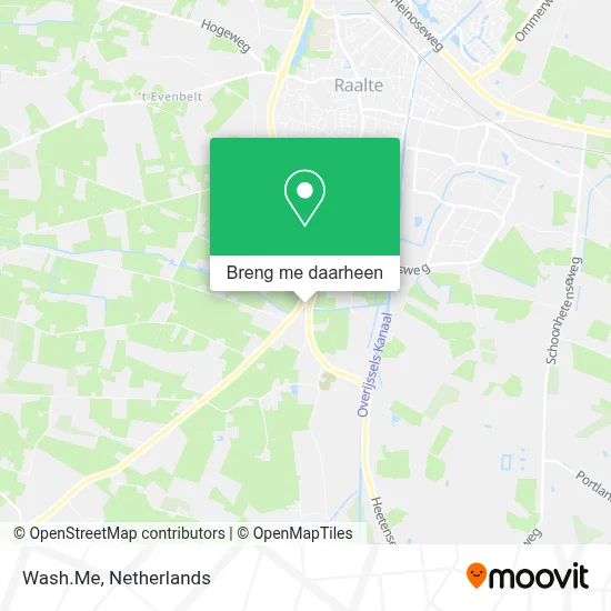 Wash.Me kaart
