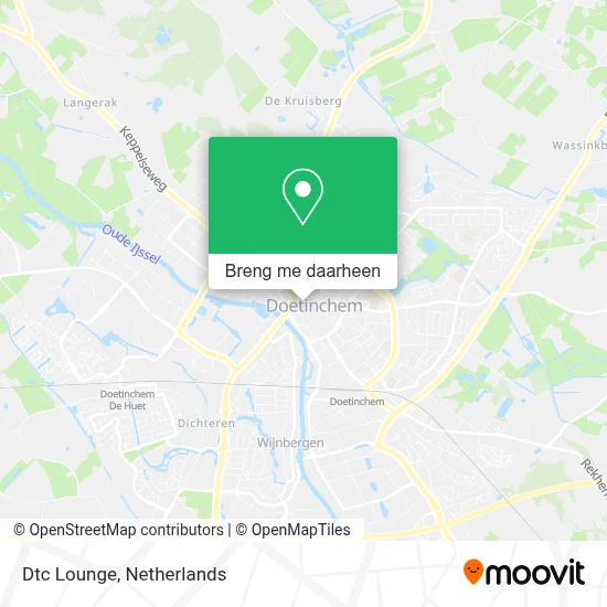 Dtc Lounge kaart
