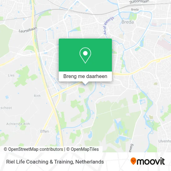 Riel Life Coaching & Training kaart