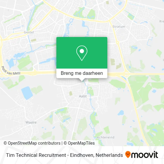 Tim Technical Recruitment - Eindhoven kaart