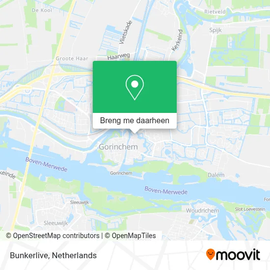Bunkerlive kaart