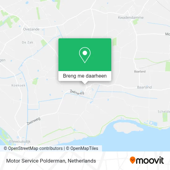 Motor Service Polderman kaart