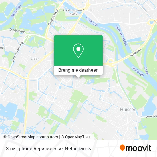 Smartphone Repairservice kaart