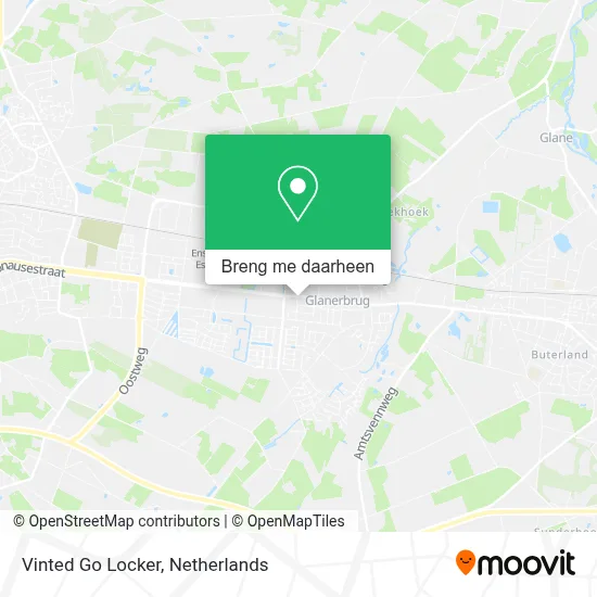Vinted Go Locker kaart