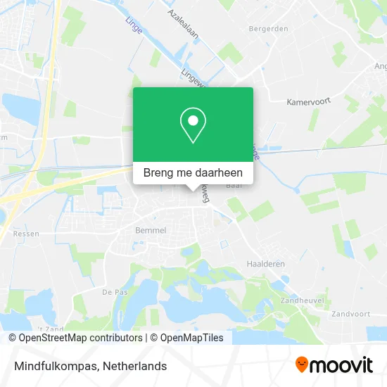 Mindfulkompas kaart