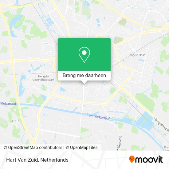 Hart Van Zuid kaart
