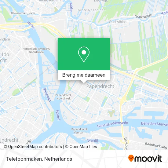 Telefoonmaken kaart