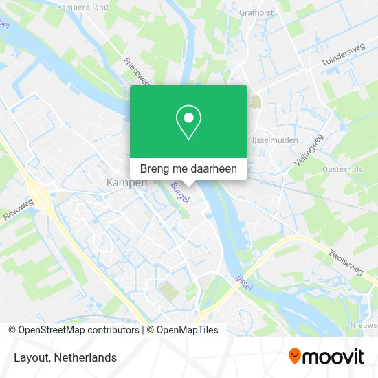 Layout kaart