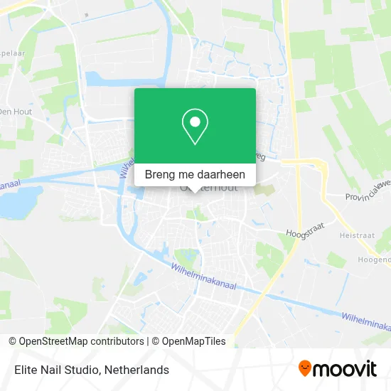 Elite Nail Studio kaart
