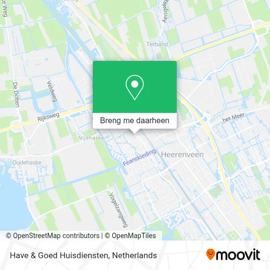 Have & Goed Huisdiensten kaart