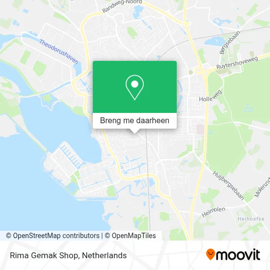 Rima Gemak Shop kaart