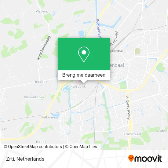 Zrti kaart