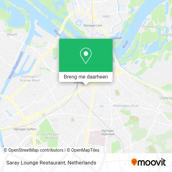 Saray Lounge Restaurant kaart