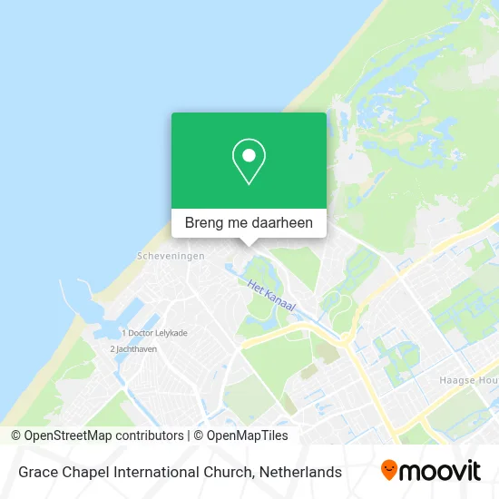 Grace Chapel International Church kaart