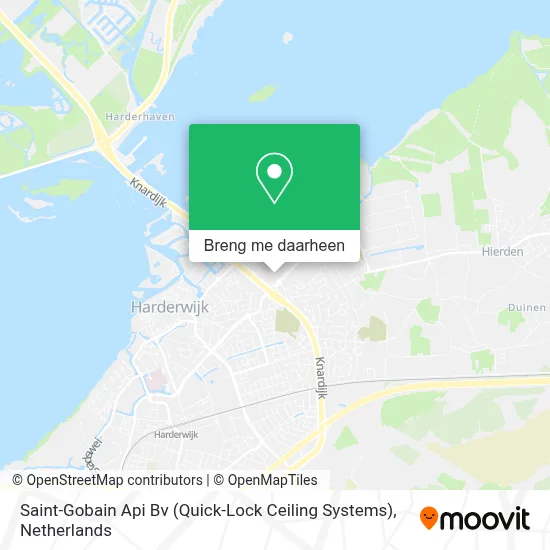 Saint-Gobain Api Bv (Quick-Lock Ceiling Systems) kaart