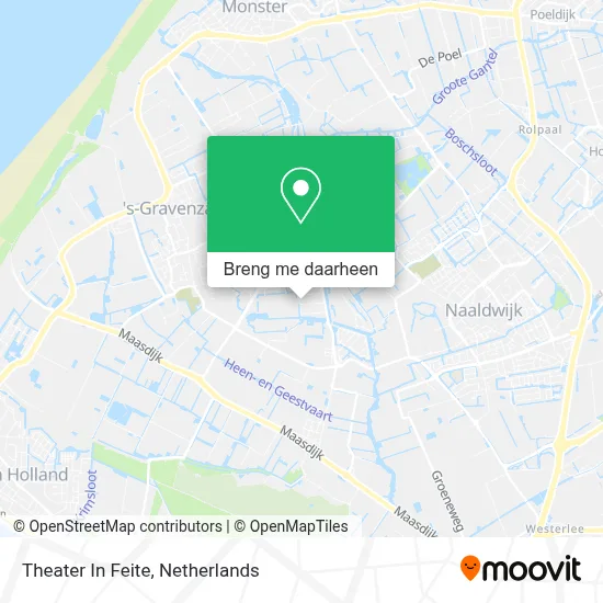 Theater In Feite kaart