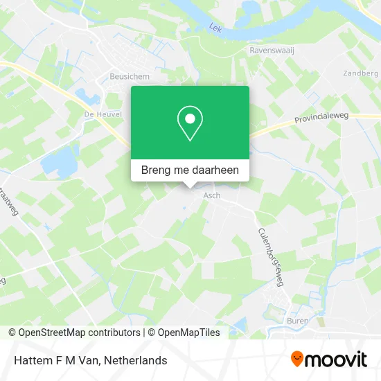 Hattem F M Van kaart