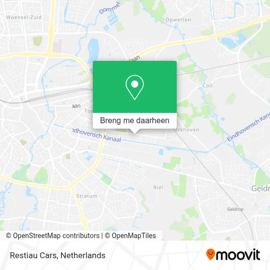 Restiau Cars kaart