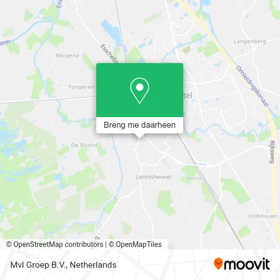 Mvl Groep B.V. kaart