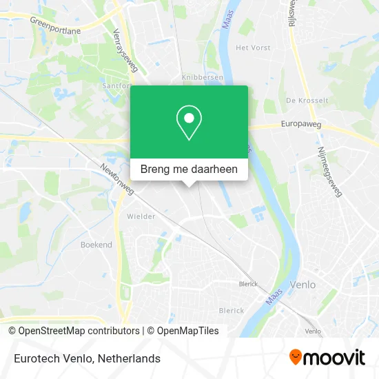 Eurotech Venlo kaart