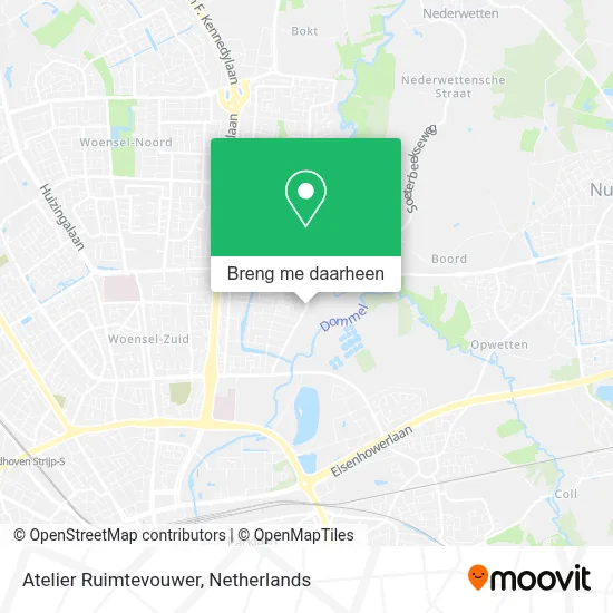 Atelier Ruimtevouwer kaart