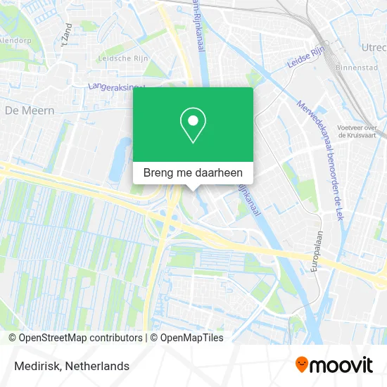 Medirisk kaart