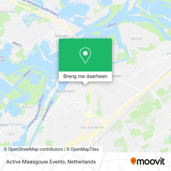Active Maasgouw Events kaart