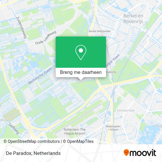 De Paradox kaart