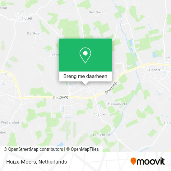 Huize Moors kaart