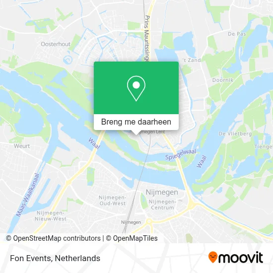 Fon Events kaart