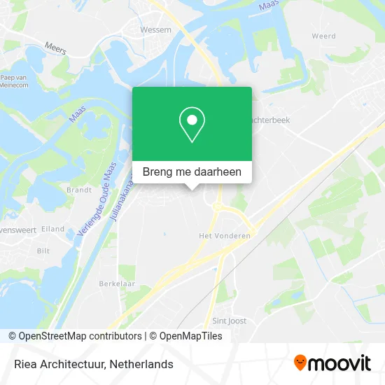 Riea Architectuur kaart