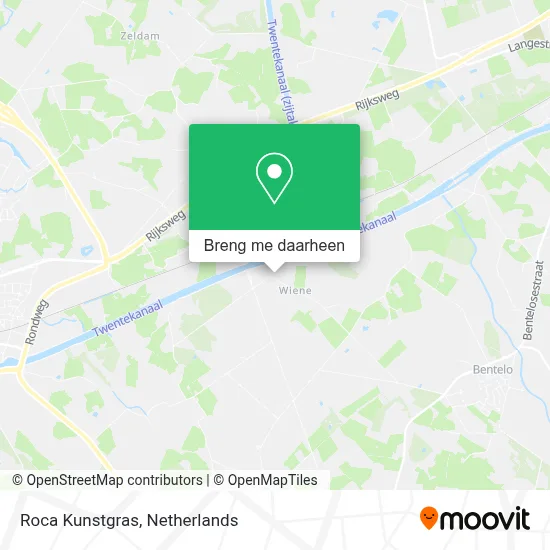 Roca Kunstgras kaart