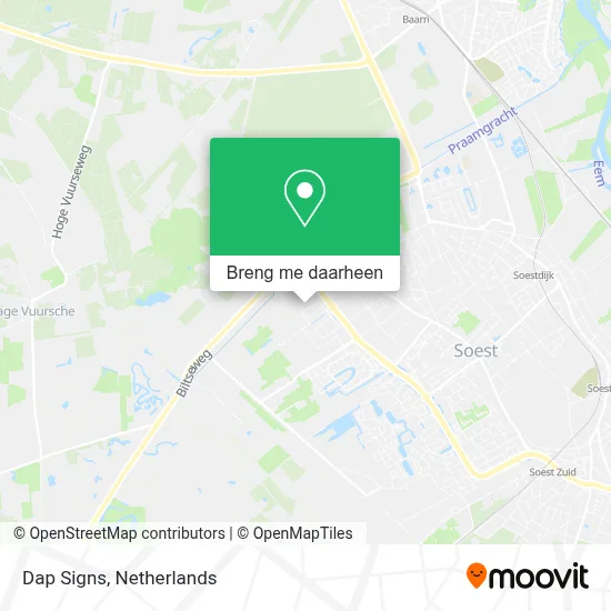 Dap Signs kaart