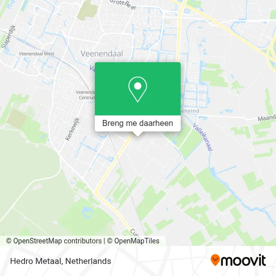 Hedro Metaal kaart