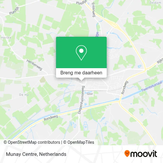 Munay Centre kaart