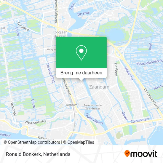 Ronald Bonkerk kaart